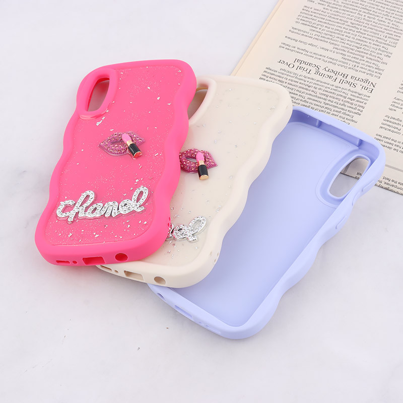 قاب موج دار سامسونگ Galaxy A30s / A50 / A50s طرح Chanel