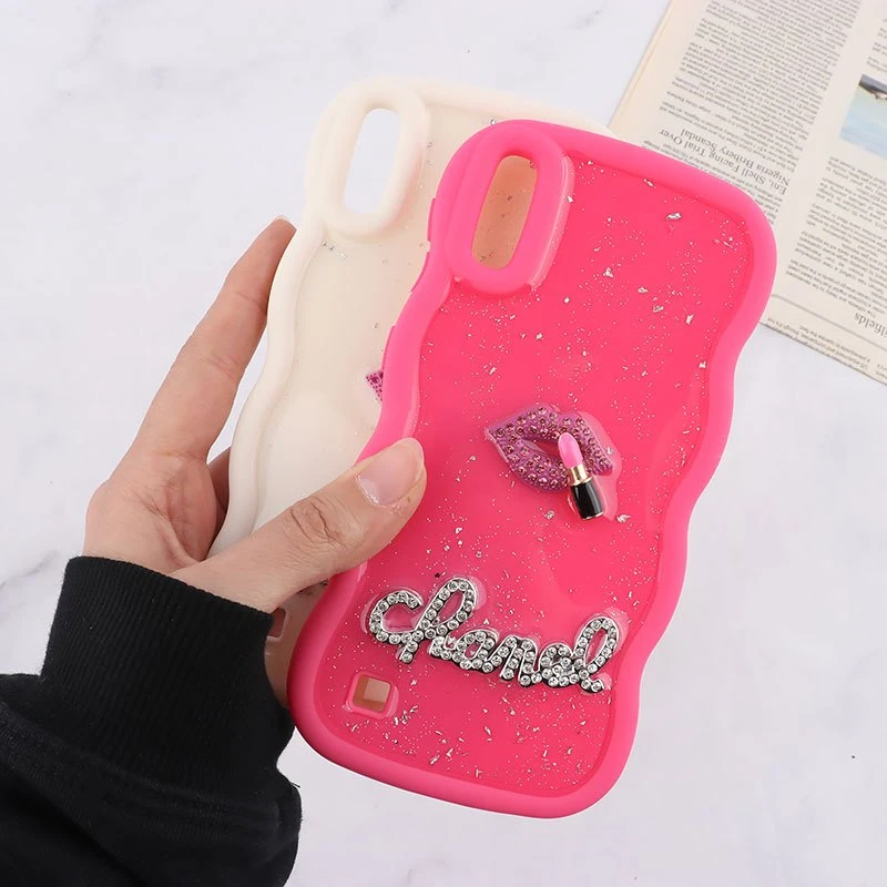 قاب موج دار سامسونگ Galaxy A10 طرح Chanel