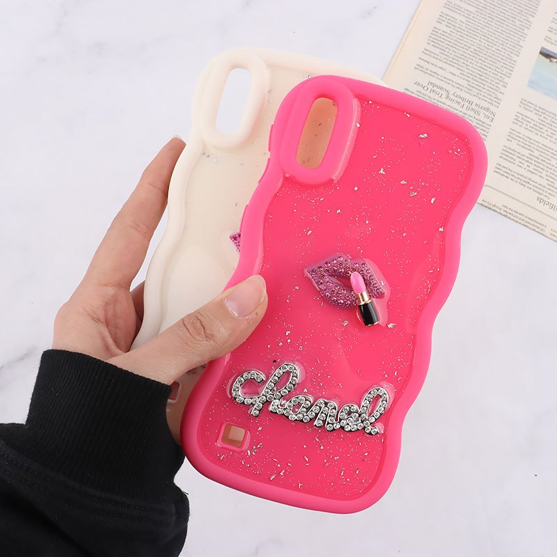قاب موج دار سامسونگ Galaxy A10 طرح Chanel