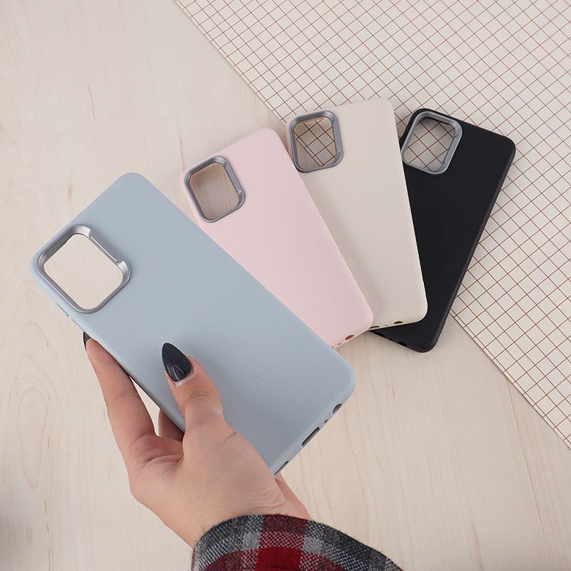 قاب چرمی ژله ای Leather سامسونگ Galaxy A12 / M12