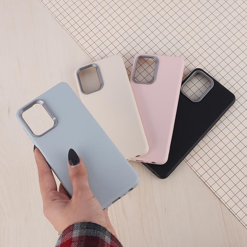 قاب چرمی ژله ای Leather سامسونگ Galaxy A22 4G / M22 / M32 4G