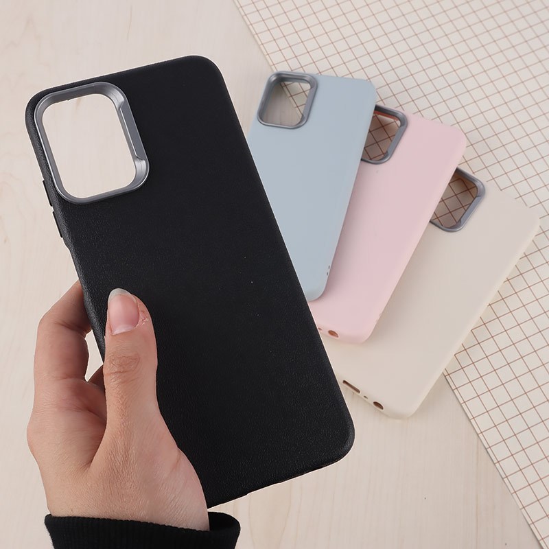 قاب چرمی ژله ای Leather سامسونگ Galaxy A02s / M02s / A03s