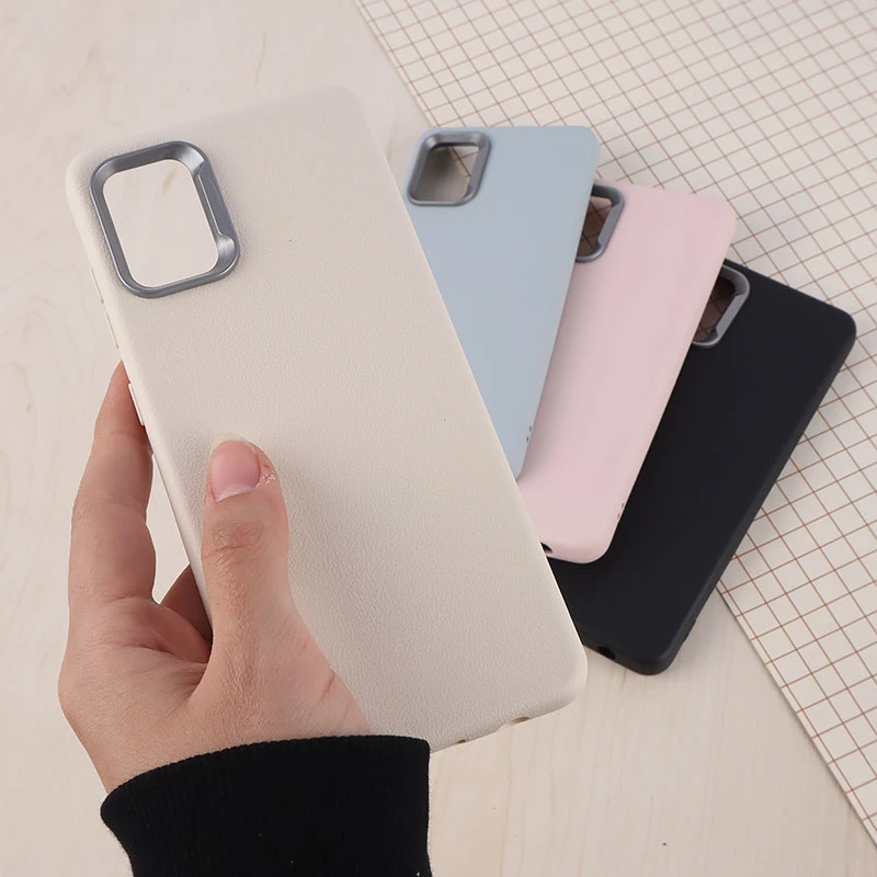 قاب چرمی ژله ای Leather سامسونگ Galaxy A31
