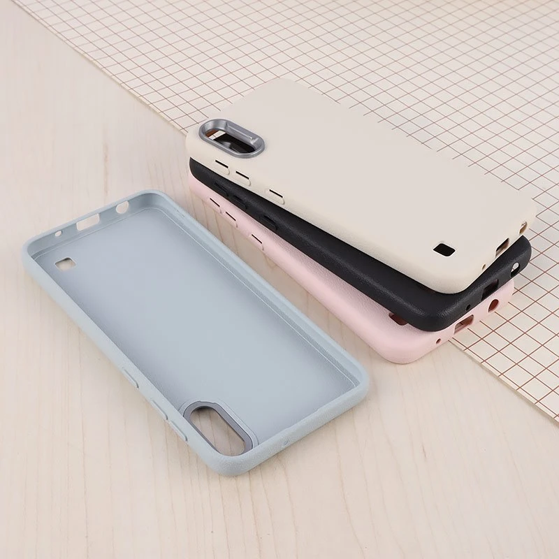 قاب چرمی ژله ای Leather سامسونگ Galaxy A10