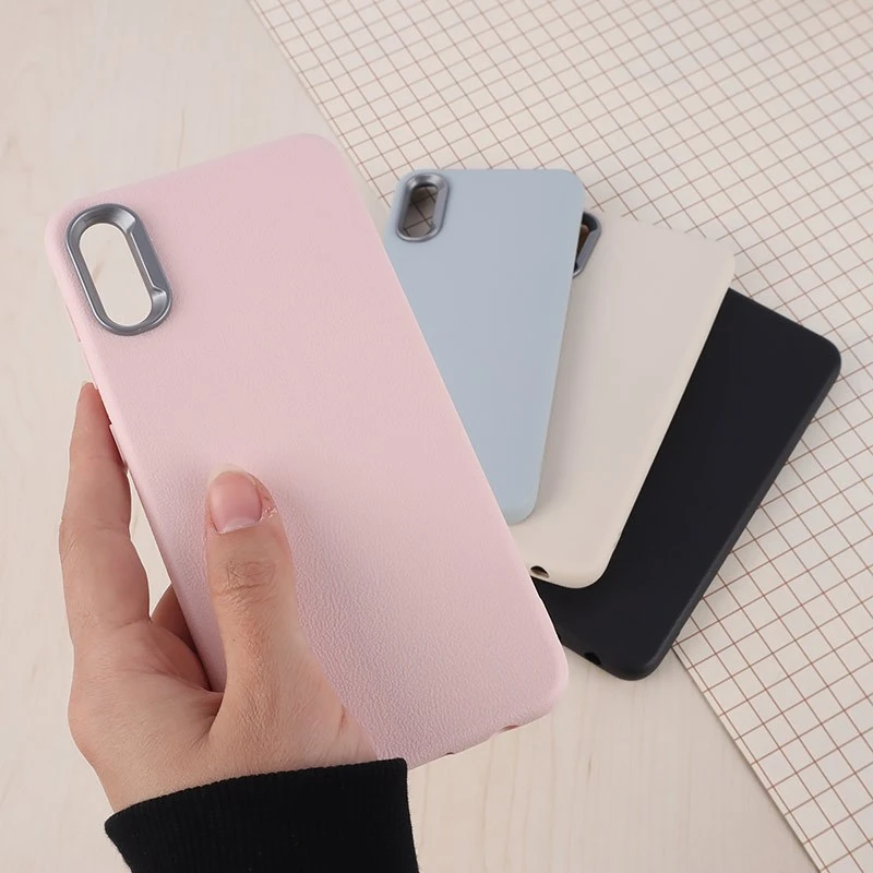 قاب چرمی ژله ای Leather سامسونگ Galaxy A10