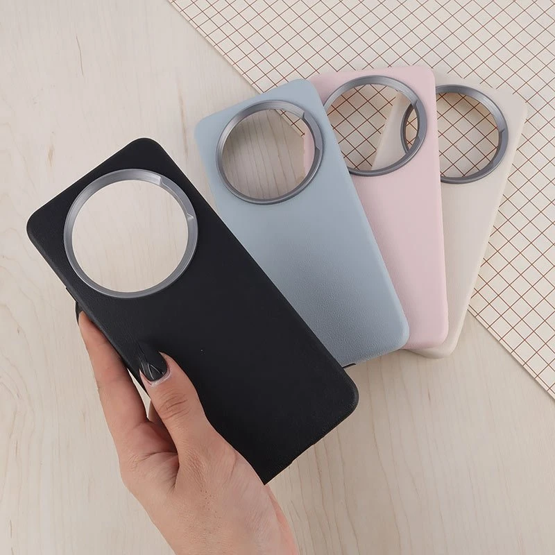 قاب چرمی ژله ای Leather شیائومی Redmi A4 / 14C / 14R / Poco C75