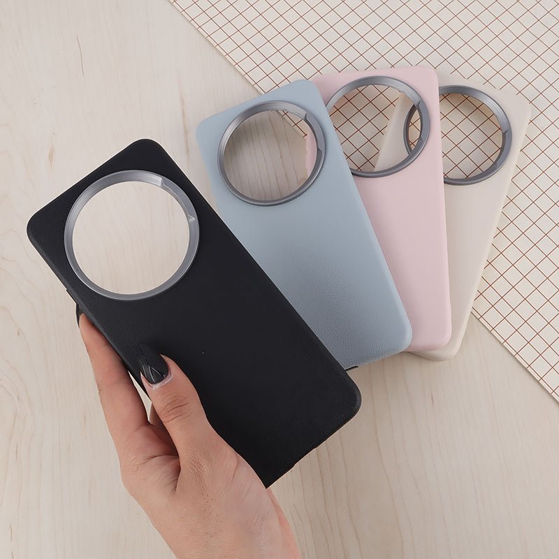 قاب چرمی ژله ای Leather شیائومی Redmi 14C / Poco C75