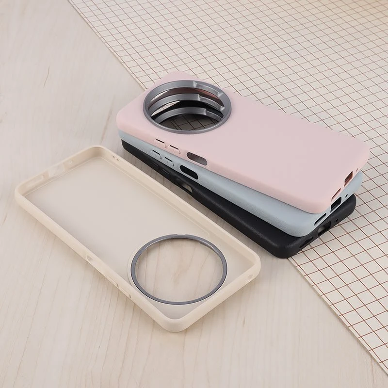 قاب چرمی ژله ای Leather شیائومی Redmi A4 / 14C / 14R / Poco C75