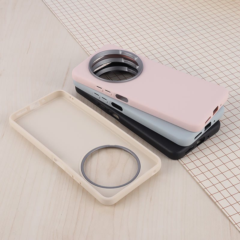 قاب چرمی ژله ای Leather شیائومی Redmi 14C / Poco C75