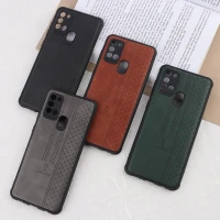 قاب چرمی Canary سامسونگ Galaxy A21s محافظ لنزدار