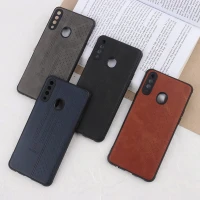 قاب چرمی Canary سامسونگ Galaxy A20s محافظ لنزدار