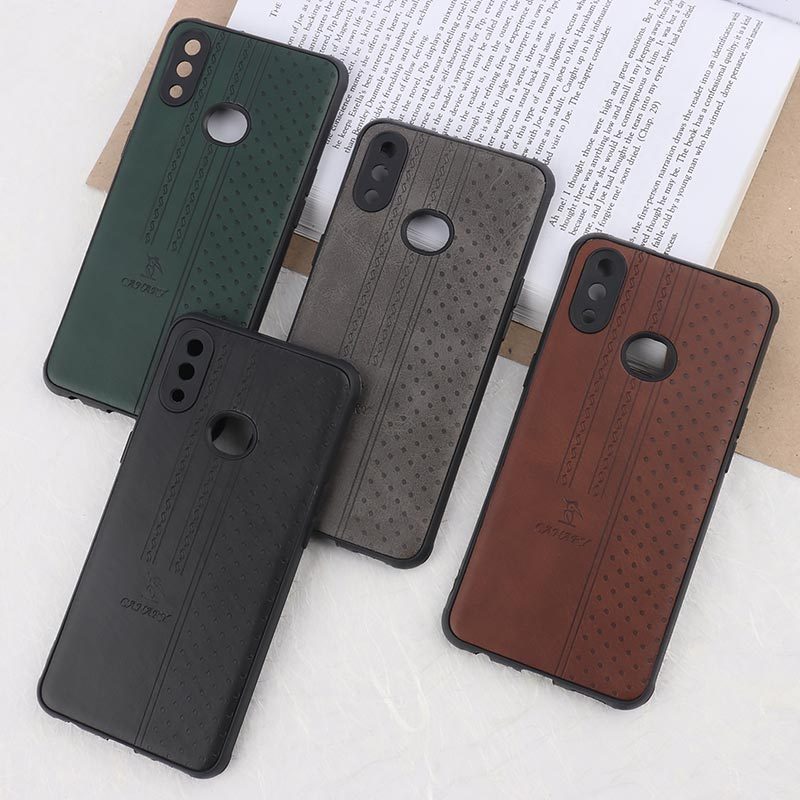 قاب چرمی Canary سامسونگ Galaxy A10s محافظ لنزدار