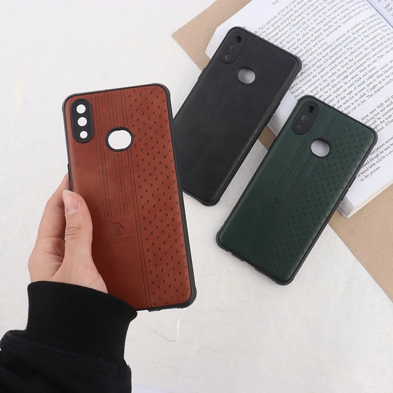 قاب چرمی Canary سامسونگ Galaxy A10s محافظ لنزدار