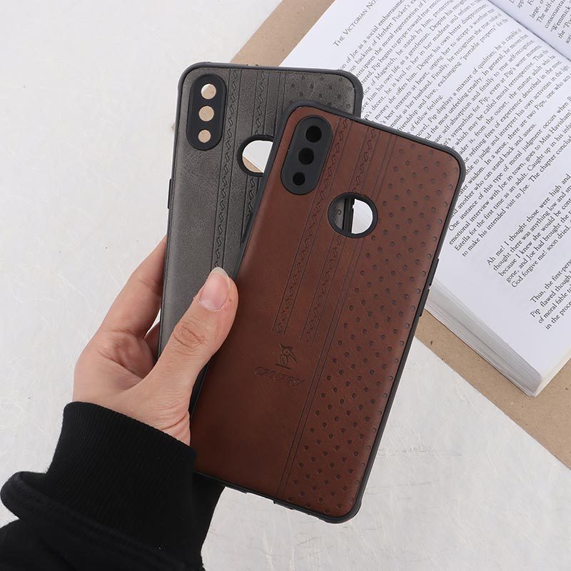 قاب چرمی Canary سامسونگ Galaxy A10s محافظ لنزدار