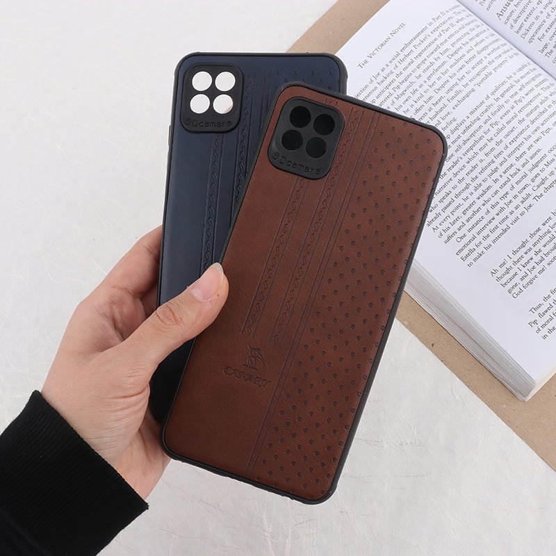 قاب چرمی Canary سامسونگ Galaxy A22 5G محافظ لنزدار