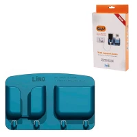 استند موبایل و شارژر دو خانه Lino
