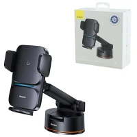 هولدر و شارژر وایرلس Baseus Wisdom Auto CGZX00010 15W