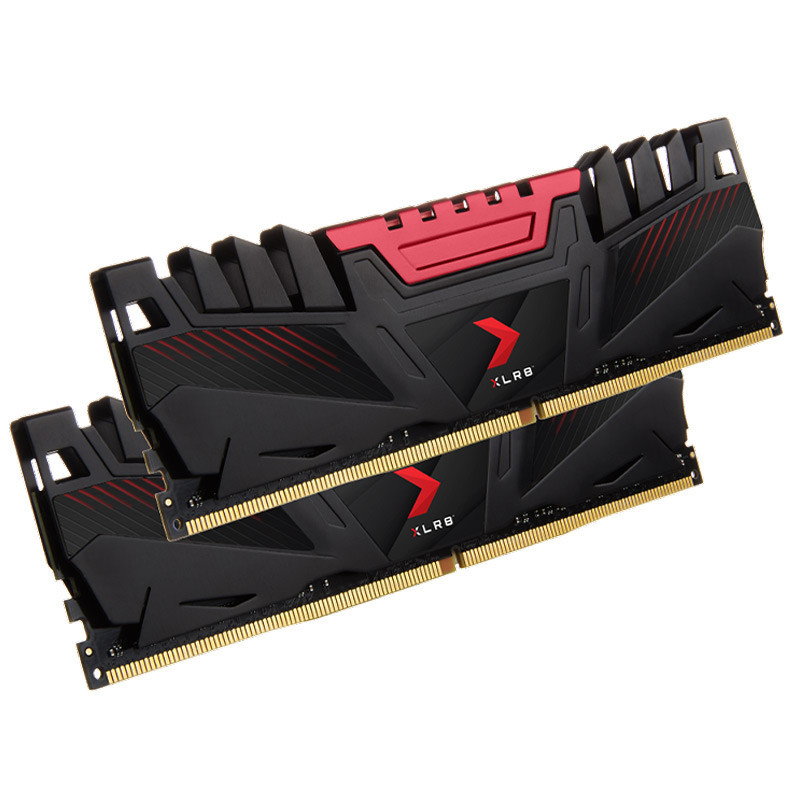 رم کامپیوتر PNY XLR8 Black DDR4 16GB 3200MHz CL16 Dual