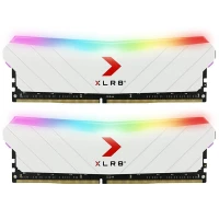 رم کامپیوتر PNY XLR8 RGB White DDR4 16GB 3200MHz CL16 Dual