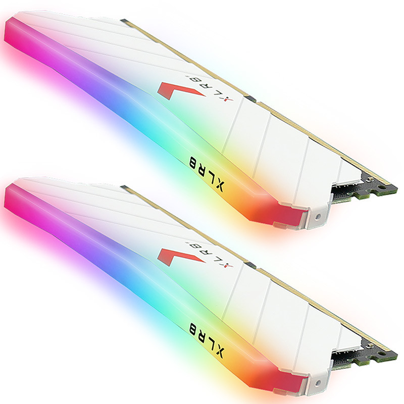 رم کامپیوتر PNY XLR8 RGB White DDR4 16GB 3200MHz CL16 Dual