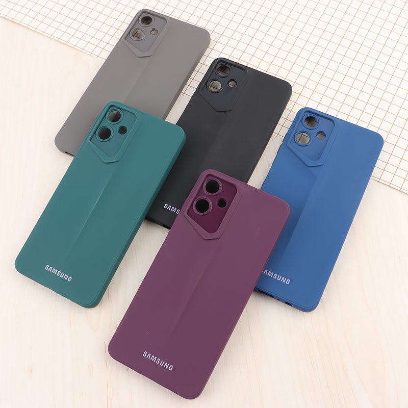 قاب ژله ای پورش دیزاین سامسونگ Galaxy A06 لوگو دار محافظ لنزدار