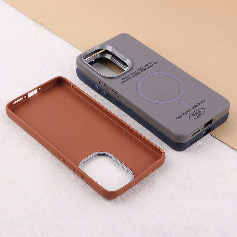 قاب چرمی شیائومی Poco X7 Pro طرح مگ سیف