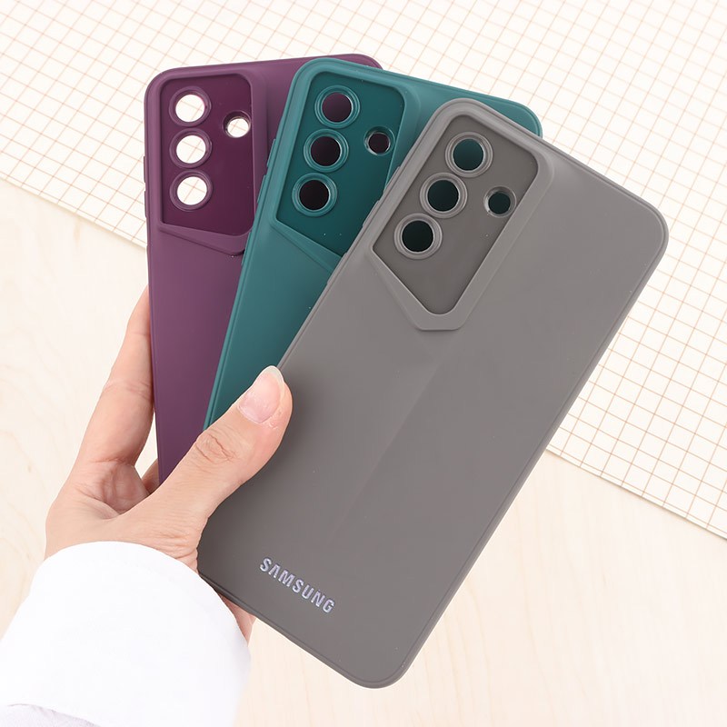 قاب ژله ای پورش دیزاین سامسونگ Galaxy A36 لوگو دار محافظ لنزدار