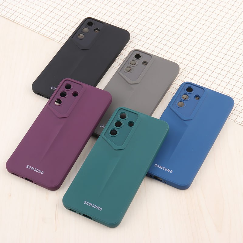 قاب ژله ای پورش دیزاین سامسونگ Galaxy A36 لوگو دار محافظ لنزدار