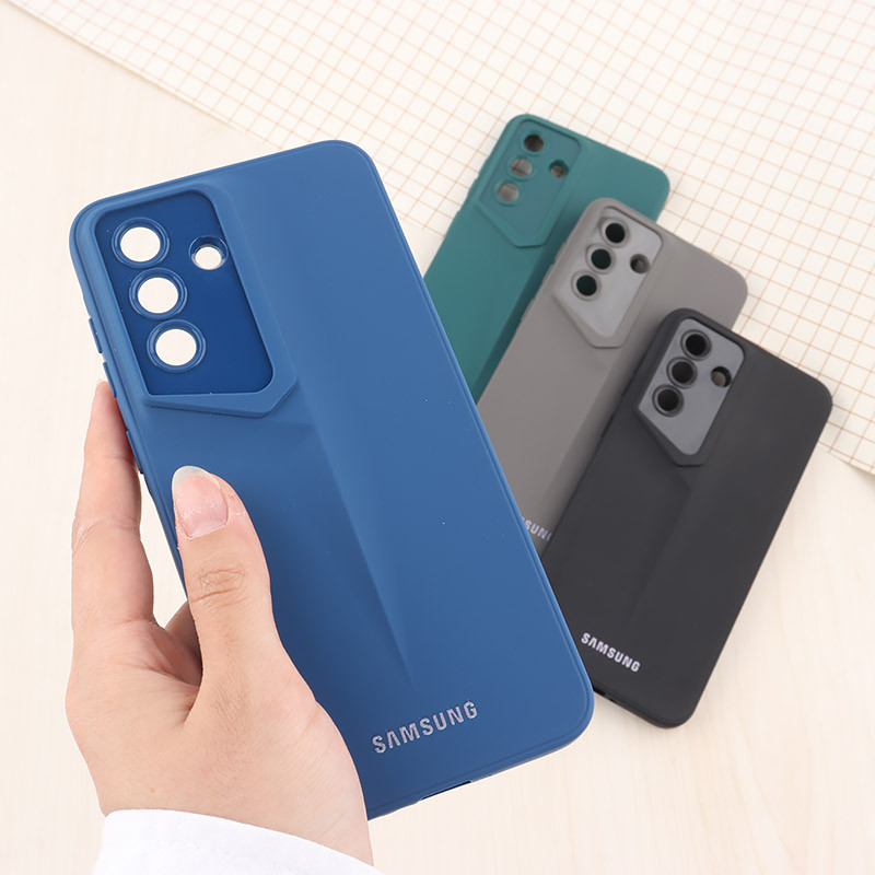 قاب ژله ای پورش دیزاین سامسونگ Galaxy A36 لوگو دار محافظ لنزدار