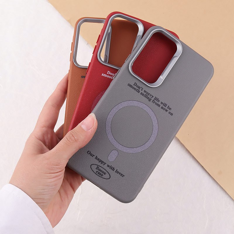 قاب چرمی سامسونگ Galaxy A36 طرح مگ سیف