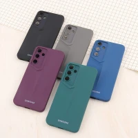 قاب ژله ای پورش دیزاین سامسونگ Galaxy A16 4G / A16 5G لوگو دار محافظ لنزدار