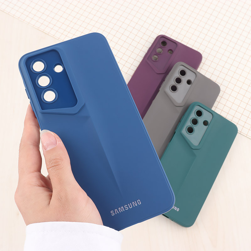 قاب ژله ای پورش دیزاین سامسونگ Galaxy A26 لوگو دار محافظ لنزدار