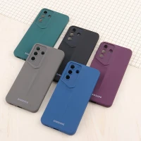 قاب ژله ای پورش دیزاین سامسونگ Galaxy A56 لوگو دار محافظ لنزدار