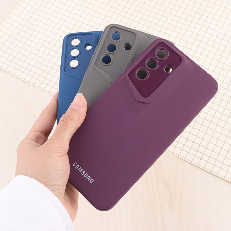 قاب ژله ای پورش دیزاین سامسونگ Galaxy A56 لوگو دار محافظ لنزدار