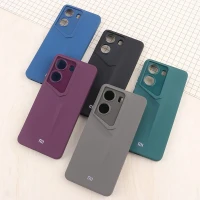 قاب ژله ای پورش دیزاین شیائومی Poco X7 Pro لوگو دار محافظ لنزدار