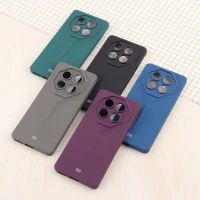 قاب ژله ای پورش دیزاین شیائومی Redmi Note 14 Pro 4G لوگو دار محافظ لنزدار