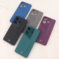 قاب ژله ای پورش دیزاین شیائومی Redmi Note 14 لوگو دار محافظ لنزدار