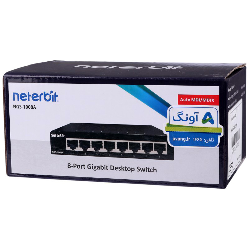 سوییچ 8 پورت نتربیت NGS-1008A
