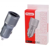 شارژر فندکی فست شارژ Pioneer YSC-88 QC3.0 PD 3A 18W