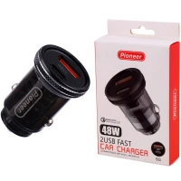 شارژر فندکی فست شارژ Pioneer QC3.0 PD 3A 30W