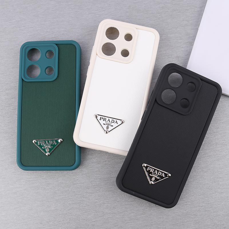 قاب کبریتی سولید Prada شیائومی Redmi Note 13 4G محافظ لنزدار