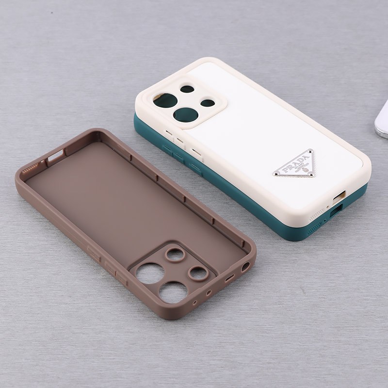 قاب کبریتی سولید Prada شیائومی Redmi Note 13 4G محافظ لنزدار