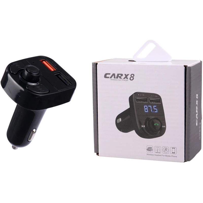 شارژر فندکی + FM Player بلوتوثی CAR X8