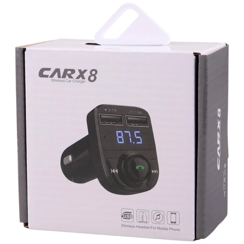 شارژر فندکی + FM Player بلوتوثی CAR X8