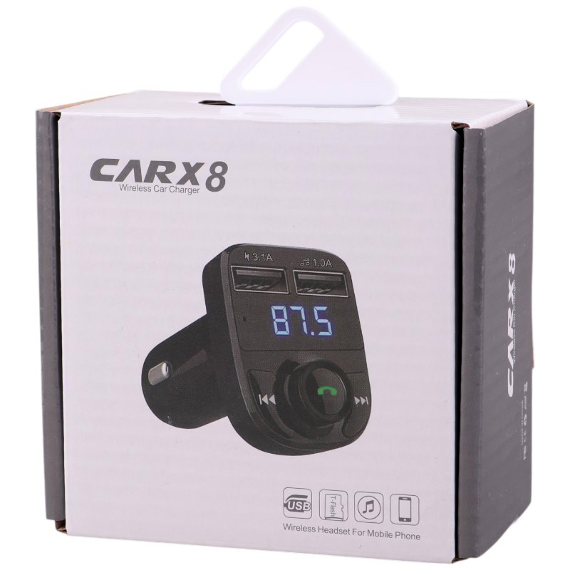 شارژر فندکی + FM Player بلوتوثی CAR X8