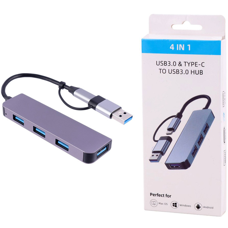هاب 4 پورت Type-C /USB3.0 کد 2