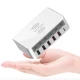 شارژر و تستر WLX 818PF 6Port QC3.0 PD 50W Type-C/USB