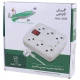محافظ برق کامپیوتر و صوتی تصویری 6 خانه تیراژه S5000 با کابل 3 متری
