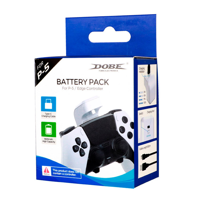 باتری و شارژر دسته بازی Dobe TP5-3503 1600mAh