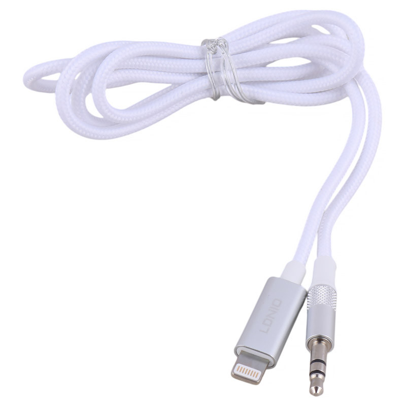 کابل تبدیل Lightning به AUX الدینیو LS-Y81i طول 1 متر